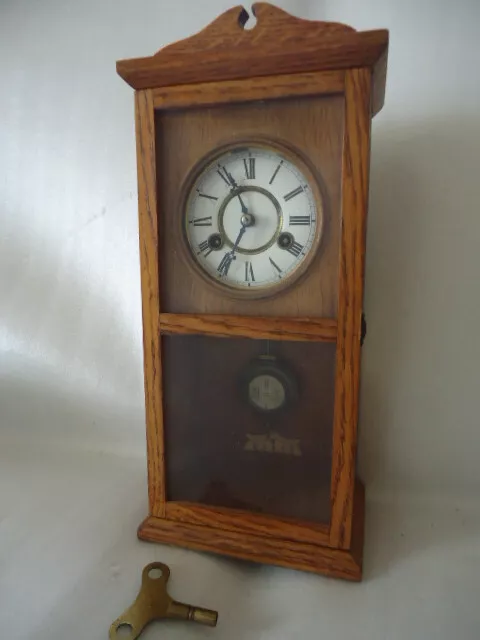 Antique Chiming Regulator Mantle Clock? Spares Or Repair.
