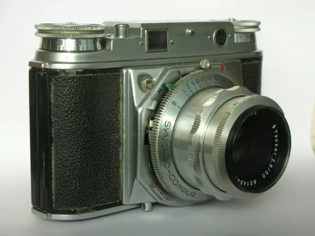 Fotocamera telemetro VOIGTLANDER PROMINENT & obiettivo ZEISS TESSAR 50mm F2,8