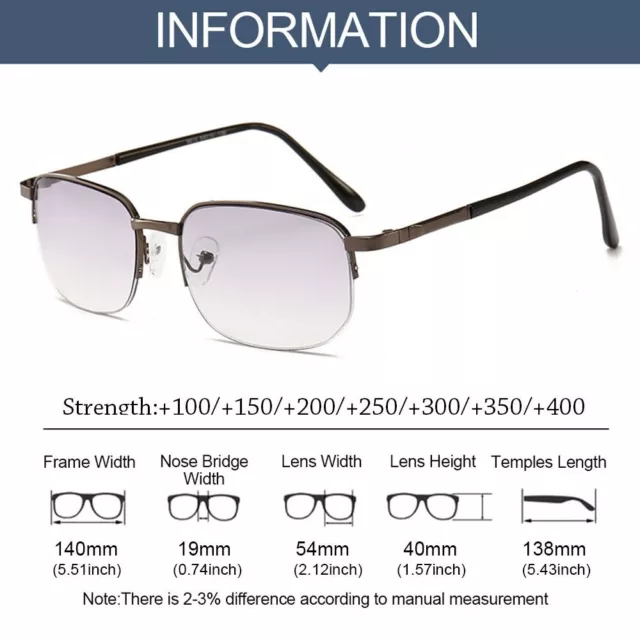 Eye Protection Ultra Light Frame Portable Hyperopia Glasses  Men Women 3