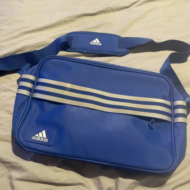 Adidas messenger bag clearance blue