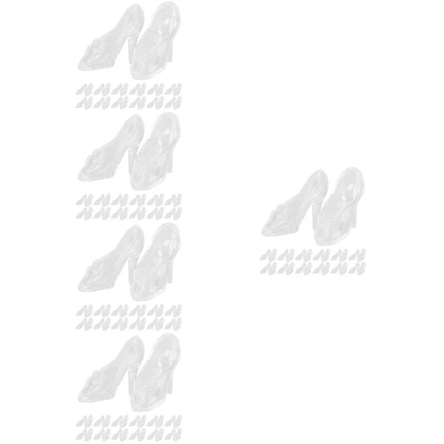 300 paires décoratif bureau poupée à talons hauts pour remplacement poupée décor