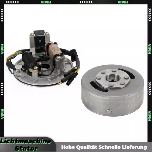 Lichtmaschine + Polrad Rotor 50-125ccm AGB-37 XB-33 Orion,Lifan,Dirt,Pit Bike