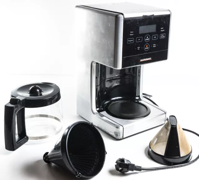 Gastroback Design Coffee Aroma Pro Filter kaffeemaschine Timer 1000W