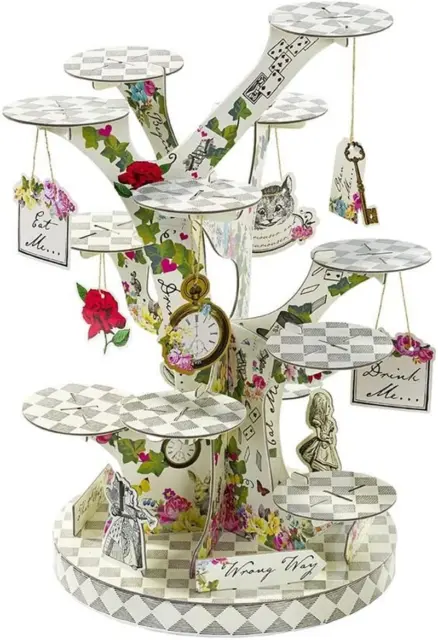 Alice in Wonderland Cake, Beautiful Mother'S Day Party Decorations Reusable Tabl