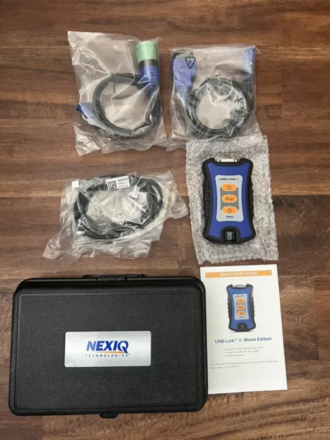 NEXIQ Technologies 121054 USB-Link 3 Wired 2 Days Delivery ORIGINAL