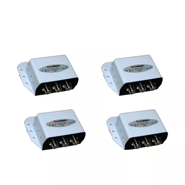 4x DiseqC-Schalter 2/1 Octagon Switch Umschalter SAT 4 Satelliten HDTV FullHD 3D