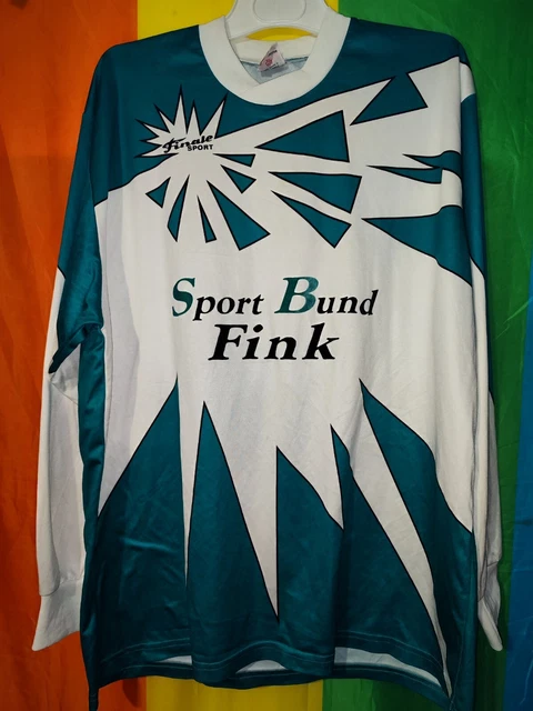 Maillot Vintage Allemagne Erima – Taille L – Jaune – Numéro 13