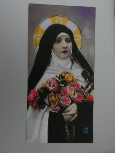 IMAGE PIEUSE N°456, Sainte Thérèse De L'enfant Jésus, Apprenez Nous À
