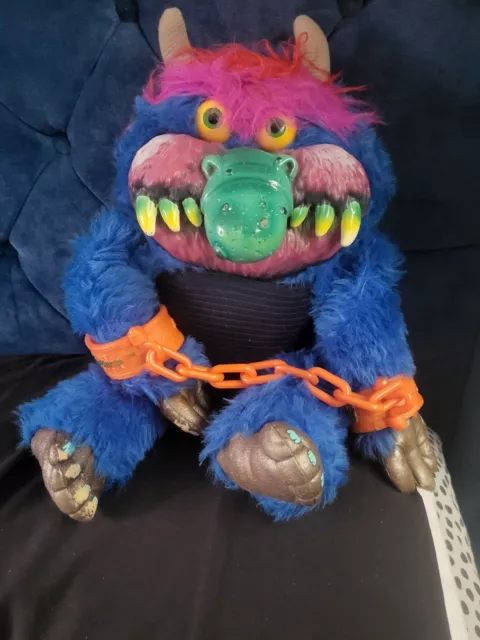 80s toy monster with sales handcuffs