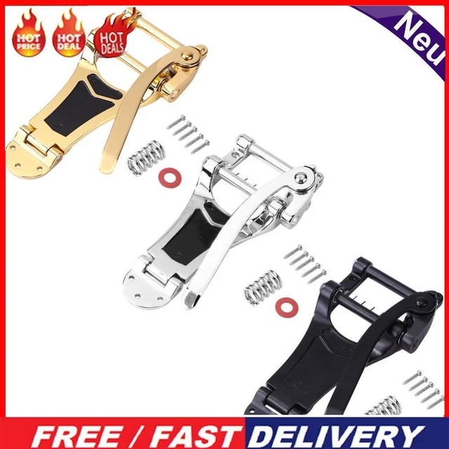 REPLACEMENT STRINGED INSTRUMENTS Accessories Tremolo Tailpiece Bridge Crank Bar 44.76 PicClick AU
