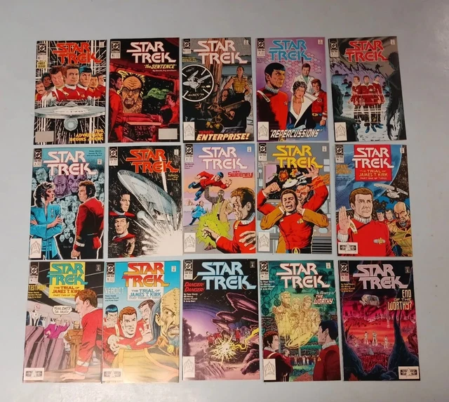 STAR TREK by Peter David, Issues 1 - 15, DC Comics (1989)
