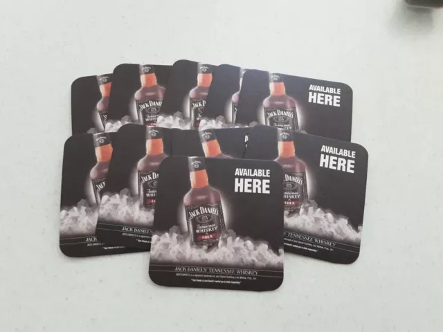 Jack Daniels - 10x Drink Coasters - Free Postage