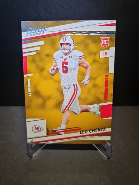 Leo Chenal Kansas City Chiefs Nfl Panini Prestige 2022 Rc Rookie Card