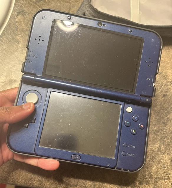 CUSTOM TOP/BOTTOM IPS Screen new nintendo 3ds xl modded Blue With