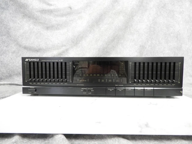EGALISEUR SANSUI STEREO GRAPHIC EQUALIZER SE-8 / GRAPHIC EQUALIZER VINTAGE