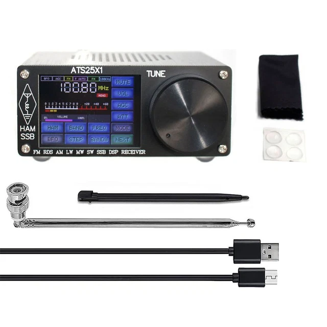 ATS 25X1 Si4732 DSP Ricevitore Radio con Consegna Touchscreen in 24 ore
