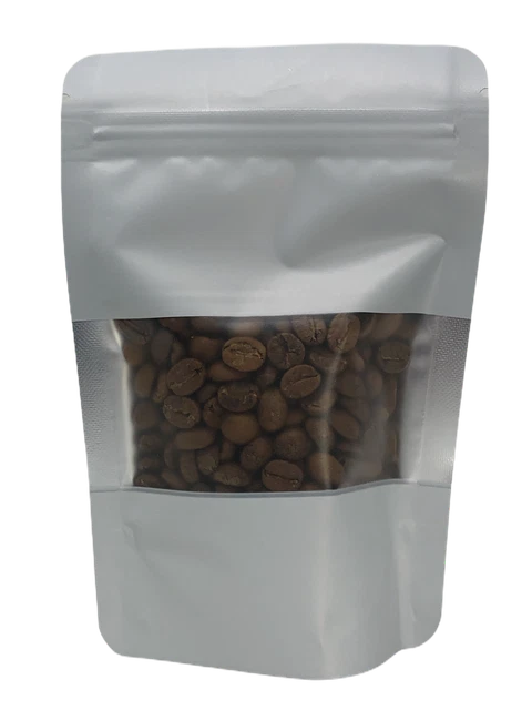 50 Pack Silver Mylar Resealable Bags 5x7 Inches - Smell Proof, Zipper Seal, 3 Mil Thick
