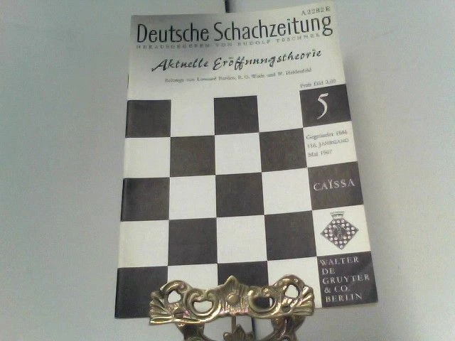Deutsche Schachzeitung. Schacholympisches Kaleidoskop. Teschner, Rudolf: 396279