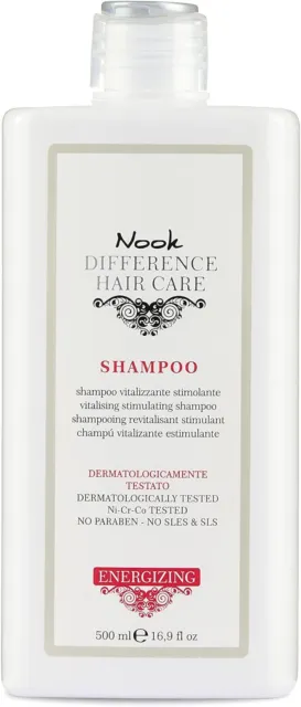 Nook Energizing Shampoo Anticaduta Vitalizzante Stimolante Capelli Deboli 500Ml