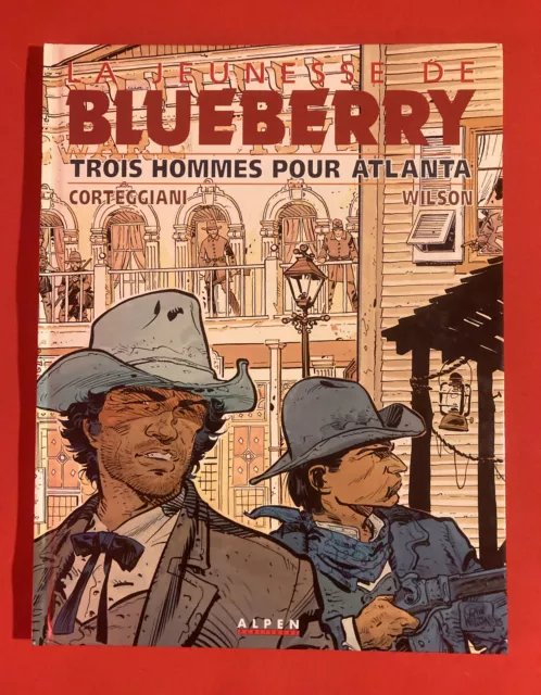Jeunesse Blueberry N’8 Trois Hommes Atlanta Alpen Eo 1993 Bon État Bd