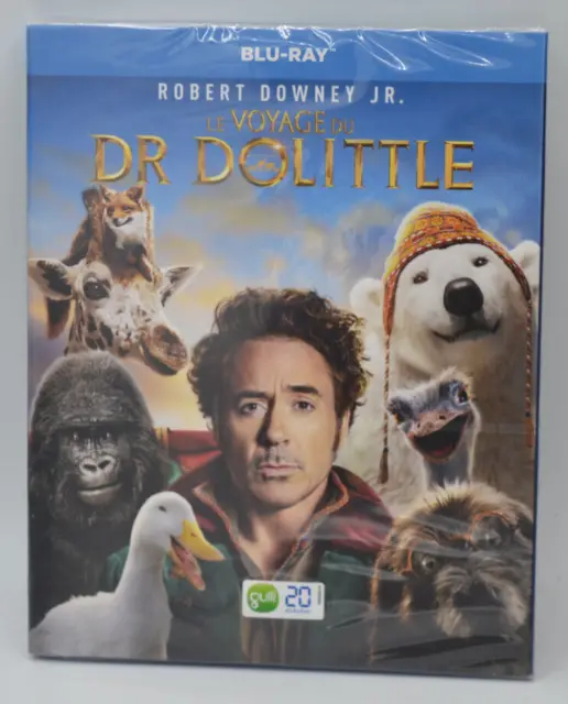 Le voyage du Dr Dolittle - Robert Downey Jr - blu ray - NEUF