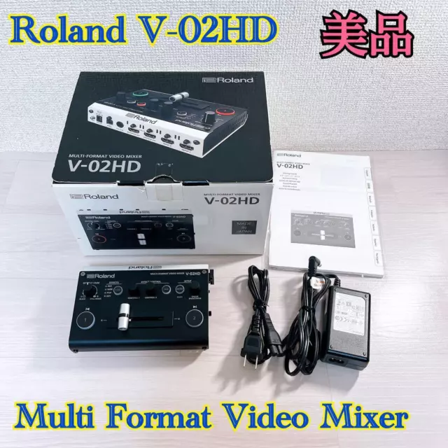 369 [Good Condition] V-02HD Multi Format Video Mixer