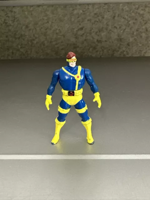 1994 Marvel X-Men Steel Mutants Cyclops Die Cast  Toy Biz Metal Mini Figure 2.75