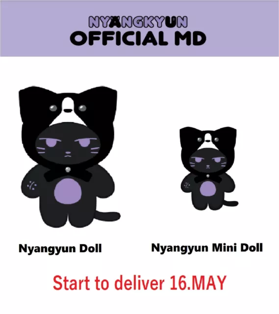 [Ship on May] MONSTAX I.M Official MD NYANGKYUN Character Plush DOLL &MINI DOLL