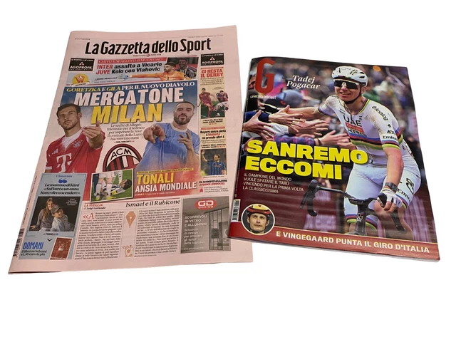 LA GAZZETTA DELLO SPORT Giovedì 9 Marzo 2023 / RE MILAN EUR 6,00 - IT