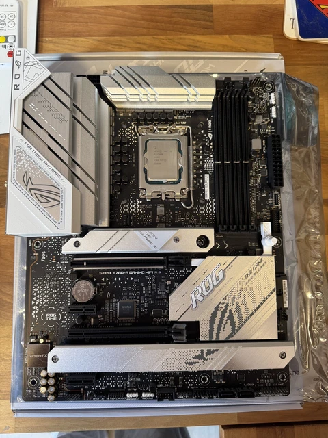ASUS ROG STRIX B760-A GAMING WIFI D5 DDR5 Motherboard Boxed - used £135 ...