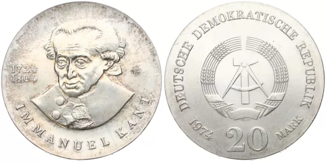 Deutschland - DDR 20 Mark Sondermünzen 1966-1990 A - verschiedene Jahrgänge