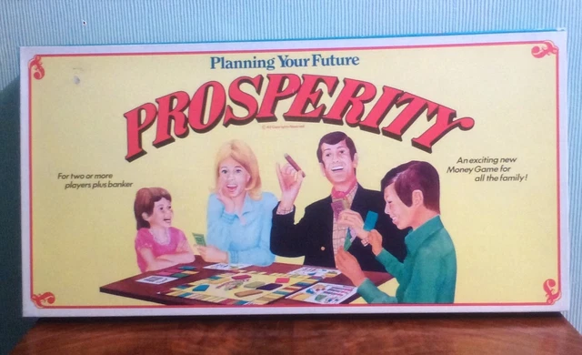 RARE VINTAGE PROSPERITY planning for your future board game. VGC. £26. ...