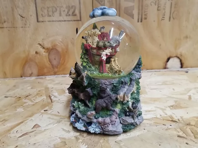 Noah's Ark Musical Snow Globe - Water Globe Music Collectible - Works Great