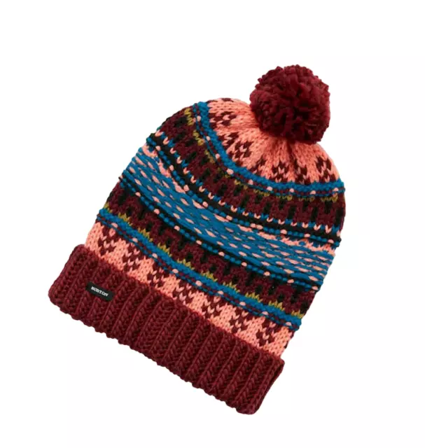 Burton Girls - Bonnet d'hiver Walden Bnie avec pompon