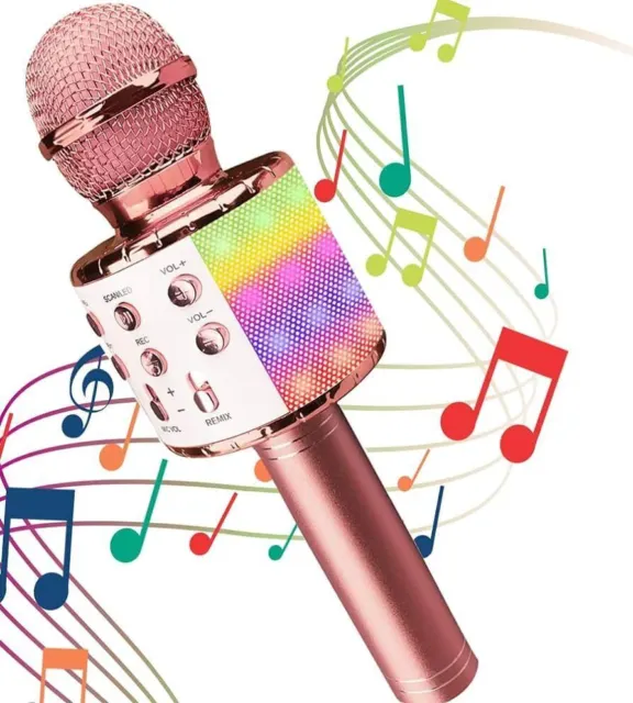 Magic Sing Karaoke Mikrofon, Bluetooth Mikrofon Karaoke Kinder und Erwachsene