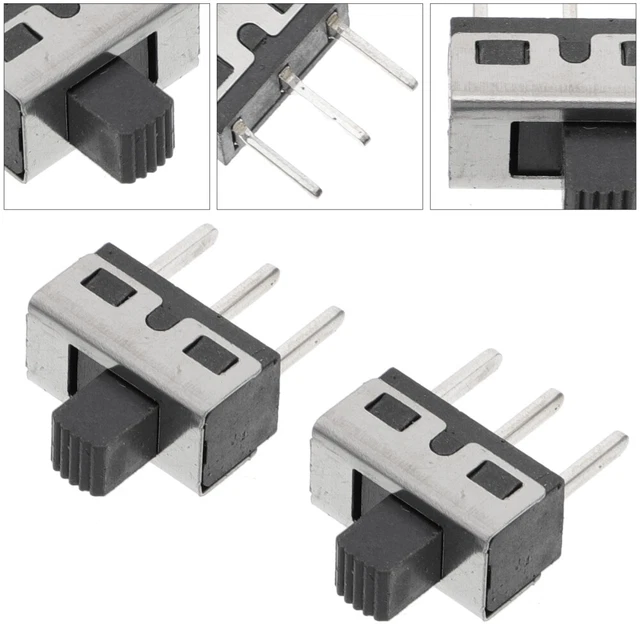 20 pz interruttore di commutazione corrente 3 pin miniatura audio