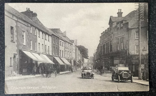 Church Street, Athlone. Ireland Postcard