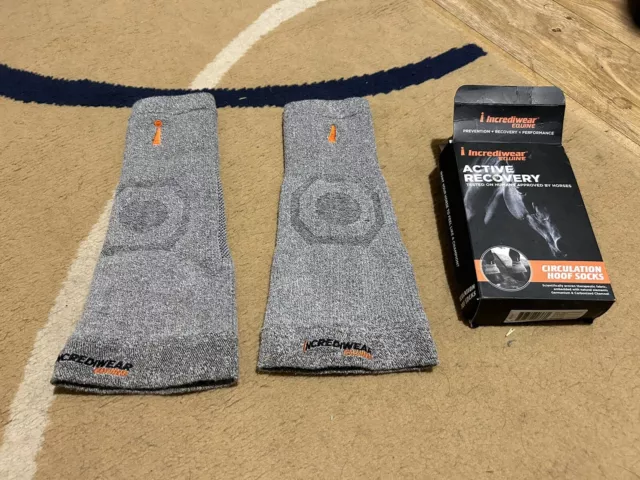 Incrediwear Equine Circulation Hoof Socks. Horse Therapy. Recovery. Leg Wraps