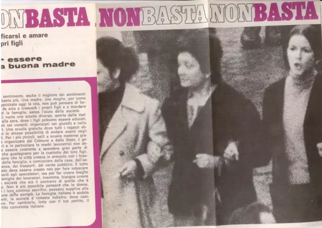 G5  Volantino Del Pci - Propaganda Per L'iscrizione Al Partito Della Donna