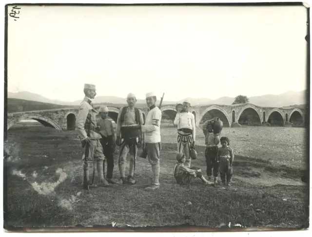Foto - " K.u.k Uniformierter " - Albanien um 1917