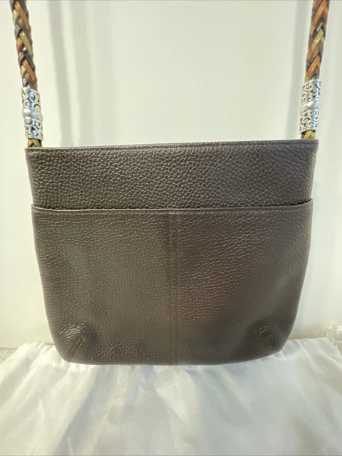 Brighton Brown Crossbody Bag With Storage Bag