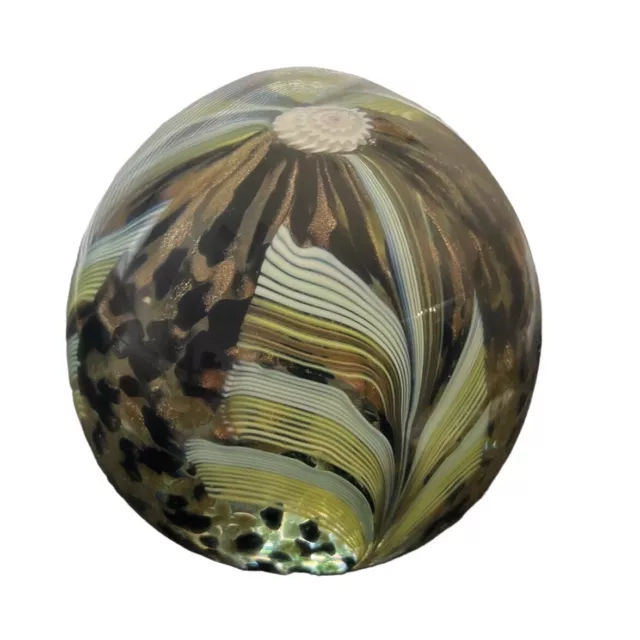 Italian Art Glass Paperweight Fratelli Toso Style