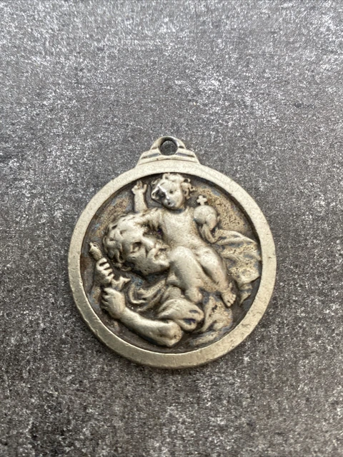 Chaîne Pendentif Ancienne Avec Médaille De Compétition EGSPF URS 1929 - Bijou Sport Vintage