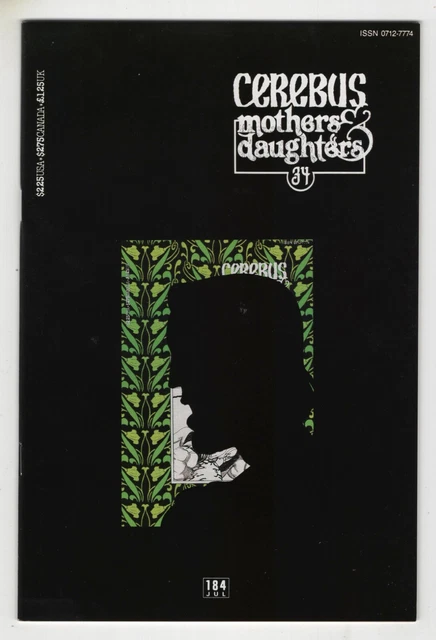 CEREBUS  #184   DAVE SIM   (AARDVARK-VANAHEIM)  VF  or  BETTER!!