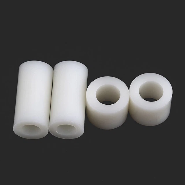ABS Nylon Plastic Spacers Standoff White Round Washers M7 M9 M11 M14 5Pcs 10Pcs
