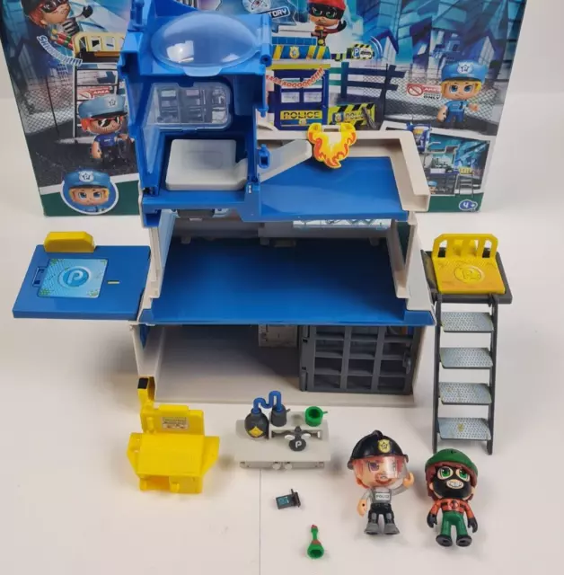 Action Spielfiguren, PinyPon Action-Spielzeug Polizeistation