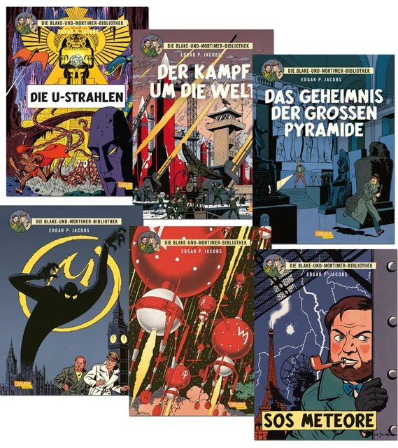 Die Blake-und-Mortimer-Bibliothek Band 0-5 Auswahl | Carlsen Comics | Neu | De