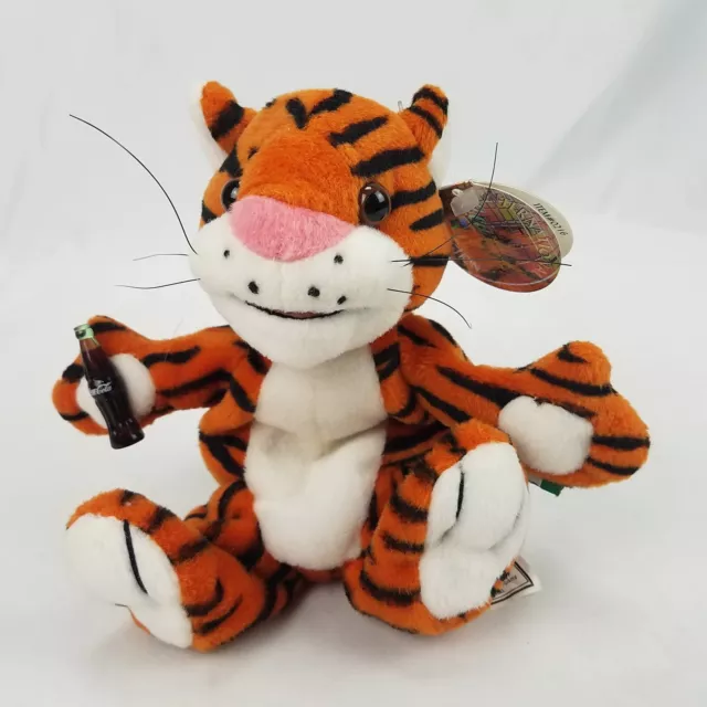 Coca-Cola International Bean Bag Plush - #216 India Curry Tiger 1999