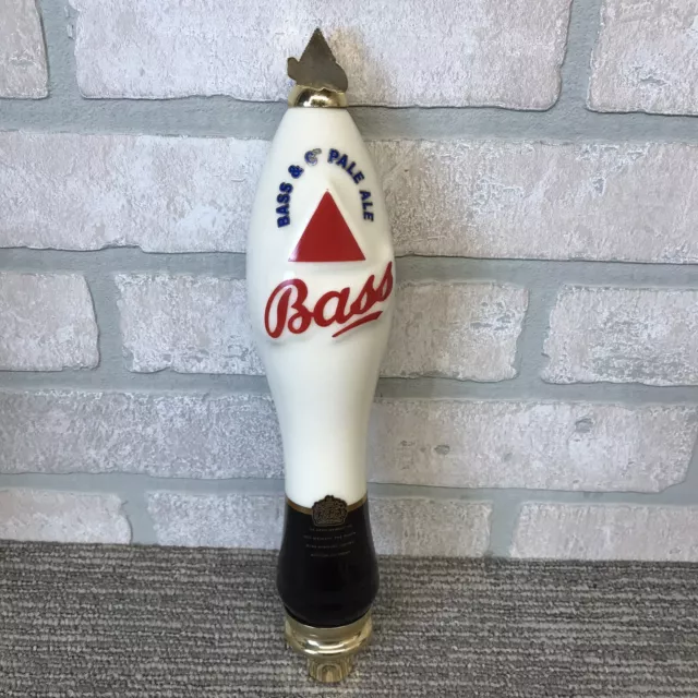 Bass Pale Ale Large Ceramic Beer Tap Handle Knob Brand New In Box