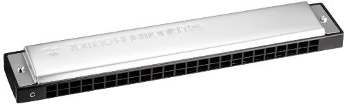 *TOMBO polyphonic harmonica C tone dragonfly band 24 hole 3124